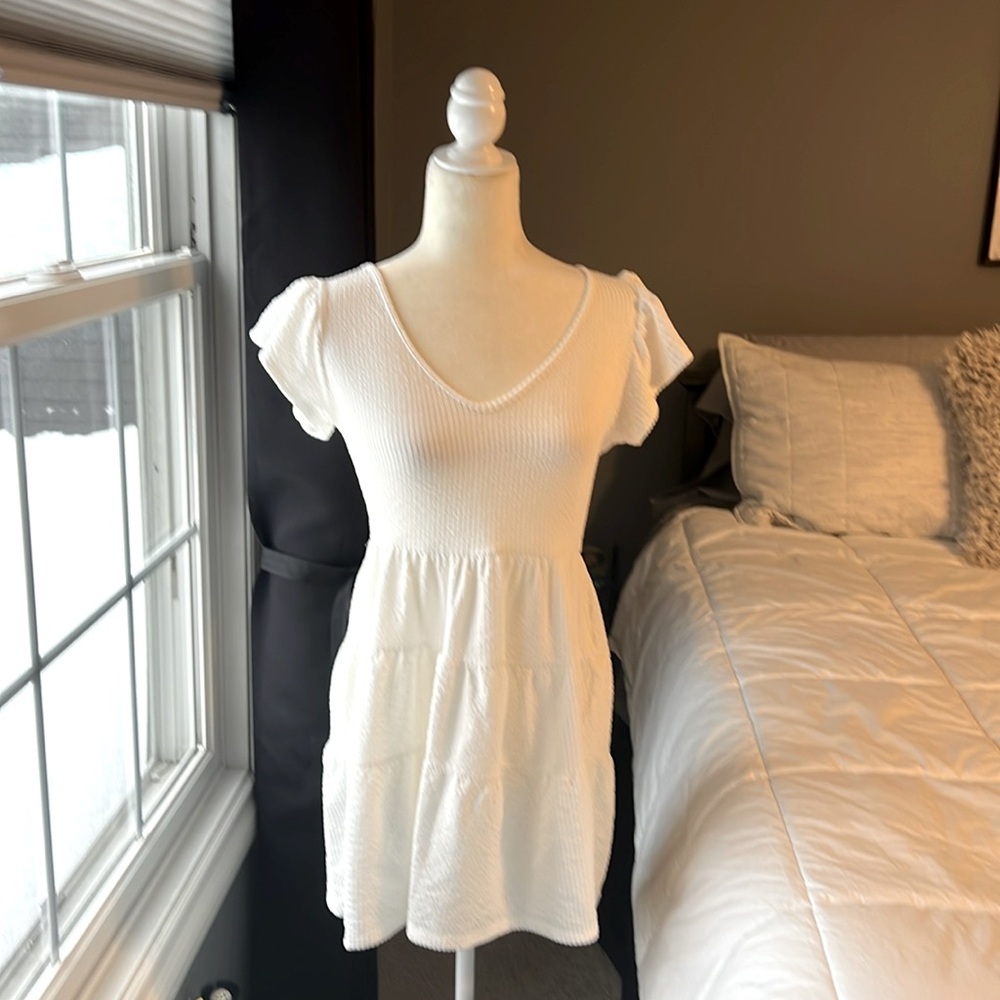Ladies Fit and Flare Mini Dress